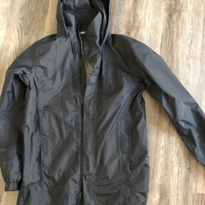 North face rain coat